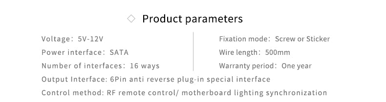 BARROW 16 ways full function RGB and fan integrated controller (support to remote control and synchronization motherboard RGB)