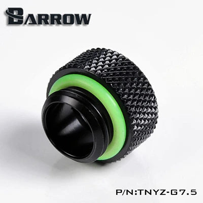 Barrow Male to Female Extender - 7.5mm-Black