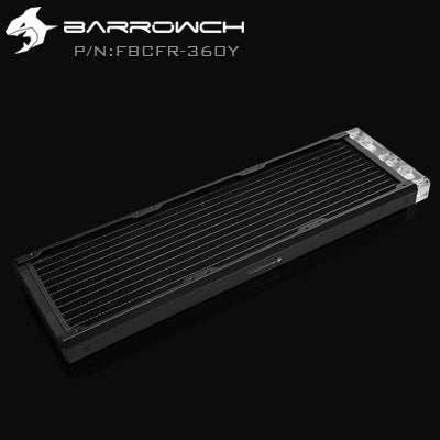 BARROWCH Chameleon Fish series removable 360 radiator Acrylic edition