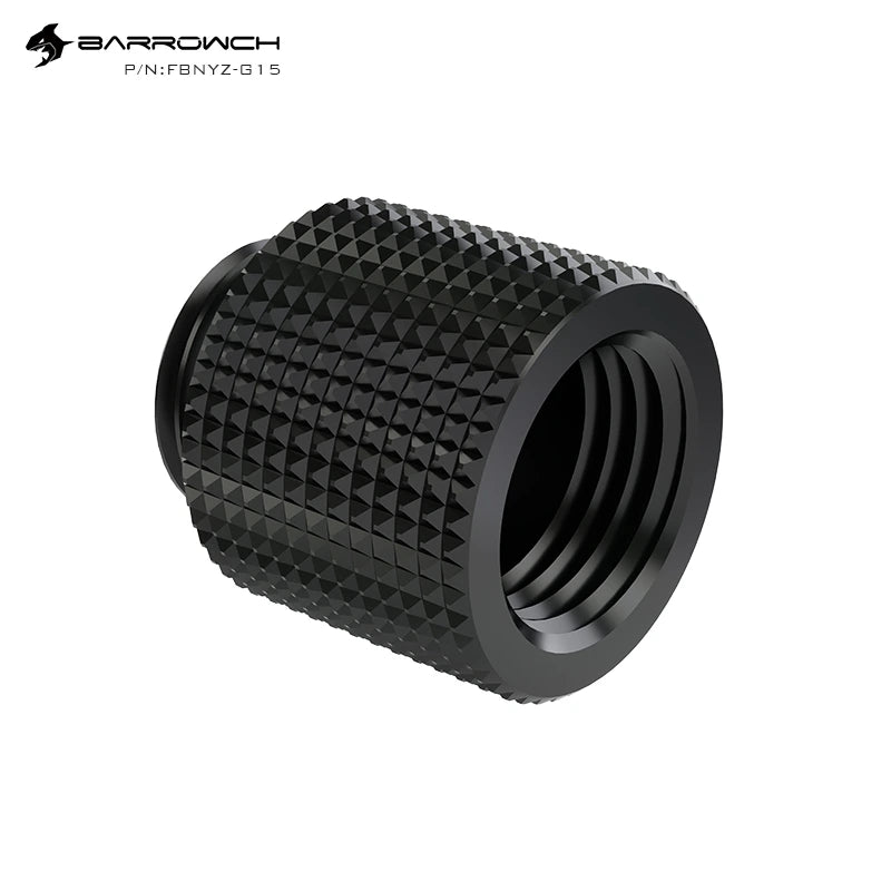 Barrowch Male to Female Extender 15mm- Black