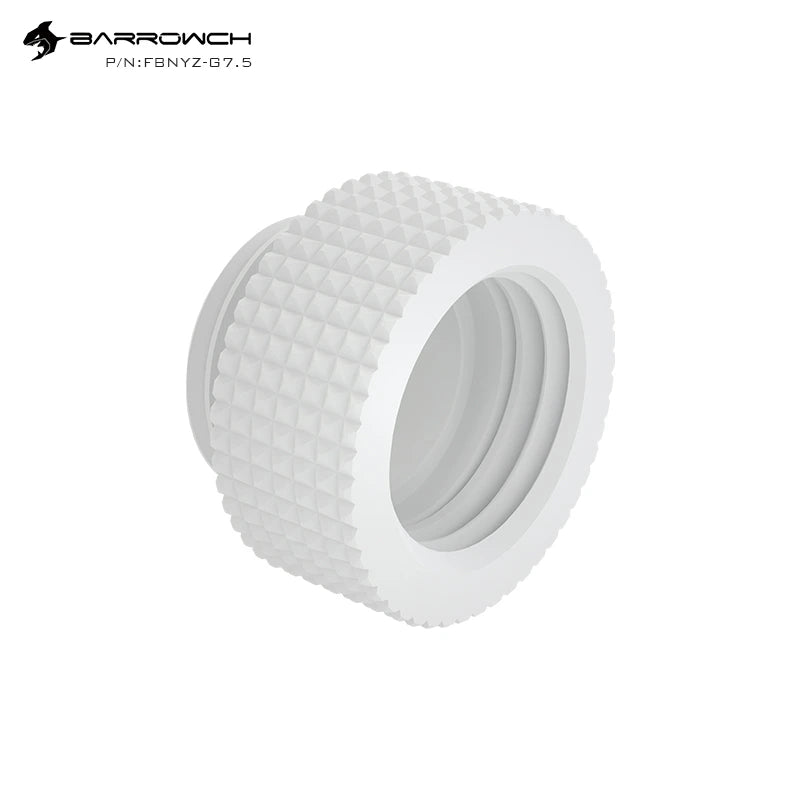 Barrowch Male to Female Extender - 7.5mm-White