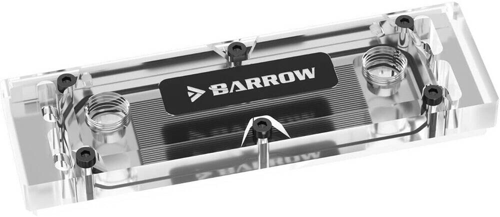 Barrow RAM Water Cooling Block Kit, LRC2.0 RGB Liquid Cooling Block for DDR4/DDR5 RAM - RAMWBT-PA