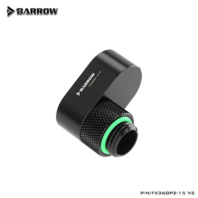 Barrow G1/4 360°rotation offset adapter