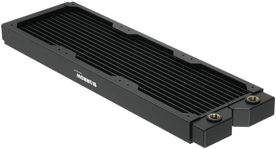 Barrow Dabel-28b 360mm Triple Fan Radiator, G 1/4 Thread, 180ml Liquid Capacity, For Best Heat Dissipation - Dabel-28b 360