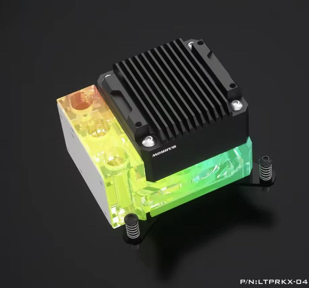 Barrow CPU Water Block Combo kit + 17W PWM Pump For INTEL,AMD AM3 AM4,X99 X299 Platforms, Integrated Watercooler Kit - LTPRKX-04