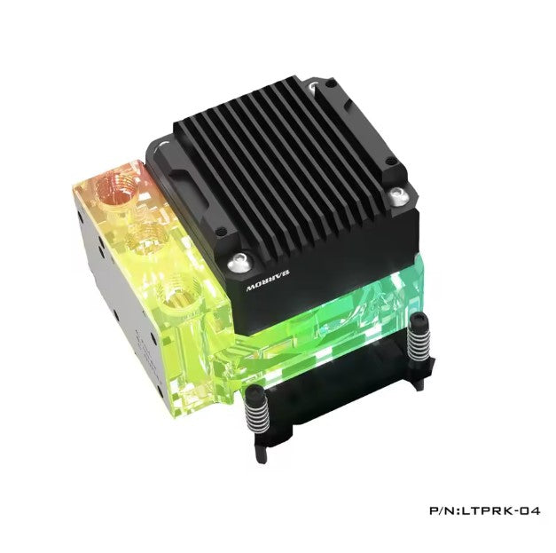 Barrow 1700 CPU Block Pump Combo 17W PWM Pump For Intel 1200 AMD AM5 AM4,X99 X299 Platform, ITX Case Watercooler Kit -LTPRK-04