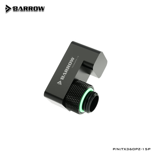 Barrow G1/4' 360°rotation offset adapter POM portable edition 15MM
