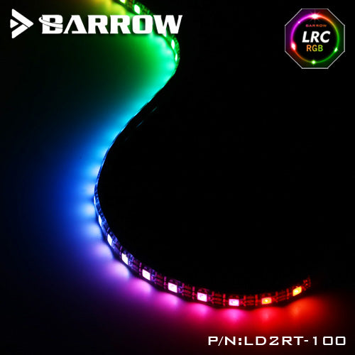 Barrow Multi colour led strip, water proof 100CM（Aurora）
