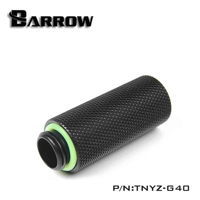 Barrow Male to Female Extender 40mm-Black