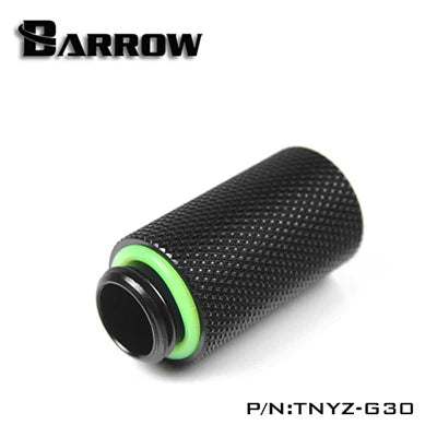 Barrow Male to Female Extender 30mm- Black