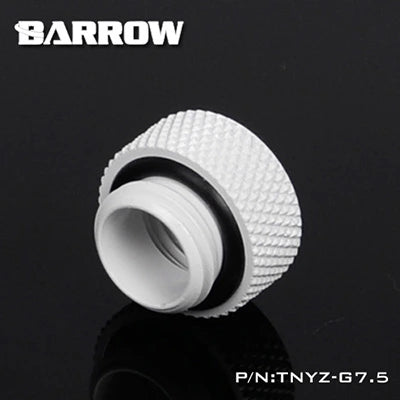 Barrow Male to Female Extender - 7.5mm-White