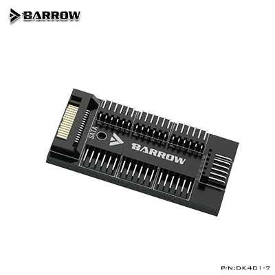 BARROW 7 ways full function RGB and fan hub network