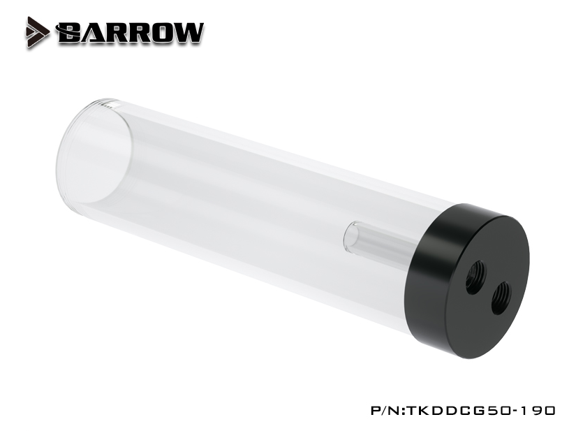 Barrow Water Tank for DDC Pump Cover (DIA:50MM, TL:190MM)Transparent body