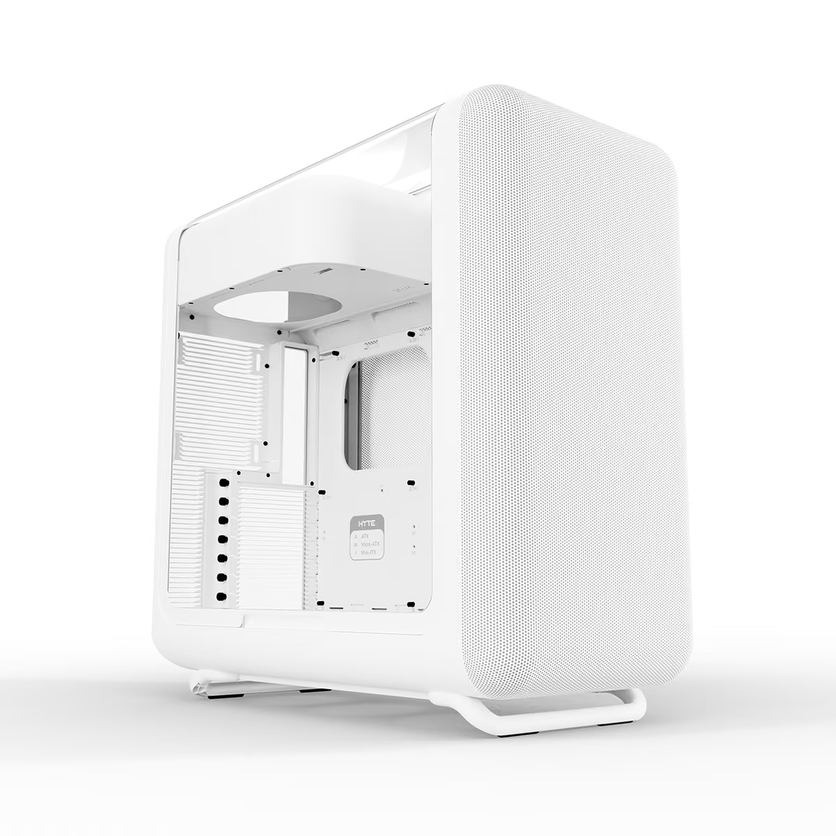 Hyte X50 Modern Performance ATX Mid-Tower Case -  63L, Acoustic Laminated Glass, 360mm Radiator Support
