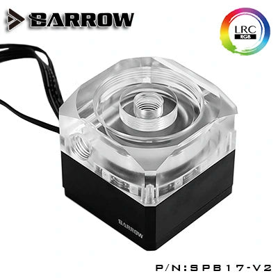 Barrow PWM control speed  extensional pump and reservoir integrated kit 17W pump kit Aurora RGB-Black