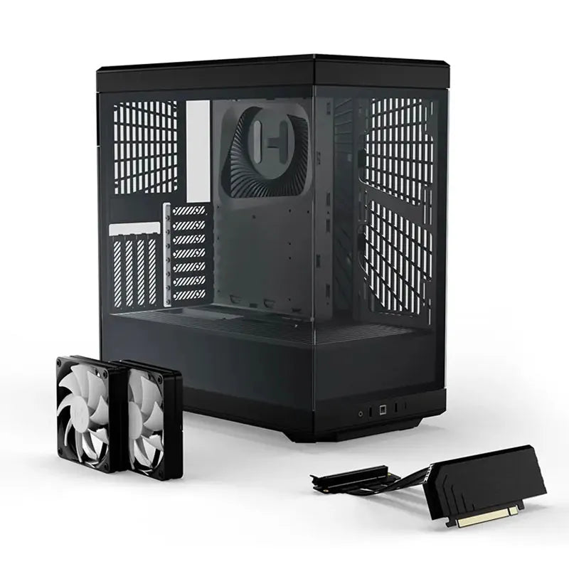 HYTE Y40- Black & Black