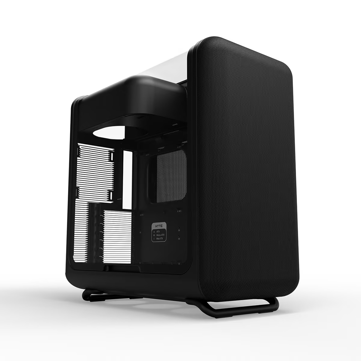 Hyte X50 Modern Performance ATX Mid-Tower Case -  63L, Acoustic Laminated Glass, 360mm Radiator Support
