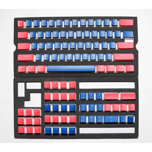 Ducky Pudding 108 Key PBT Double Shot Keycaps- Serenity Pudding