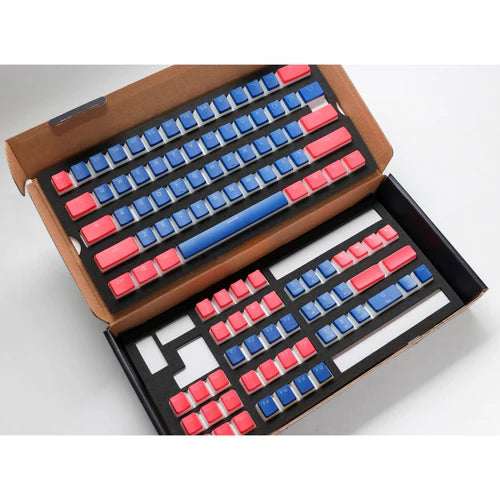 Ducky Pudding 108 Key PBT Double Shot Keycaps- Serenity Pudding