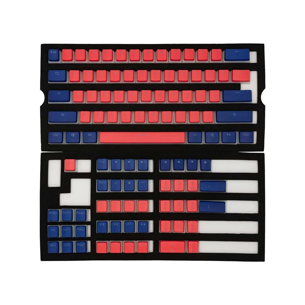 Ducky Pudding 108 Key PBT Double Shot Keycaps- Vitality Pudding