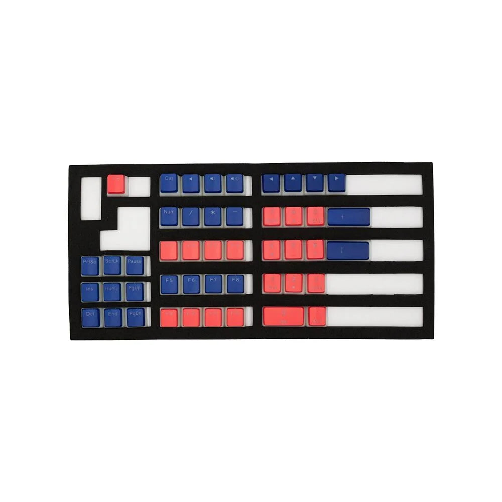 Ducky Pudding 108 Key PBT Double Shot Keycaps- Vitality Pudding