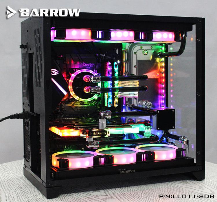 Barrow LRC 2.0 water channel integrated board for Lian li PC-011 Dynamic open type case