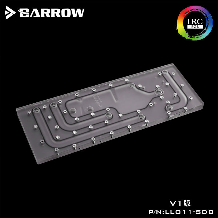 Barrow LRC 2.0 water channel integrated board for Lian li PC-011 Dynamic open type case