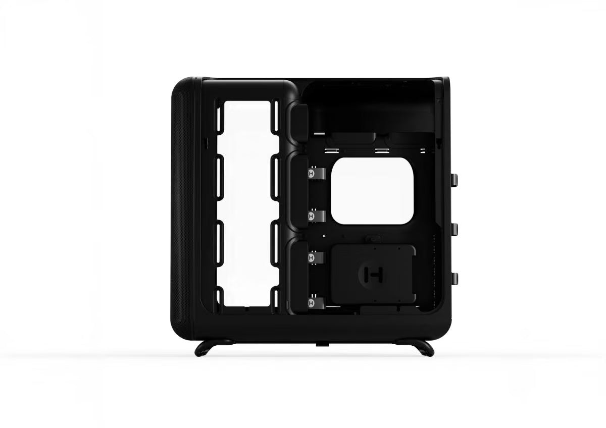 Hyte X50 Modern Performance ATX Mid-Tower Case -  63L, Acoustic Laminated Glass, 360mm Radiator Support
