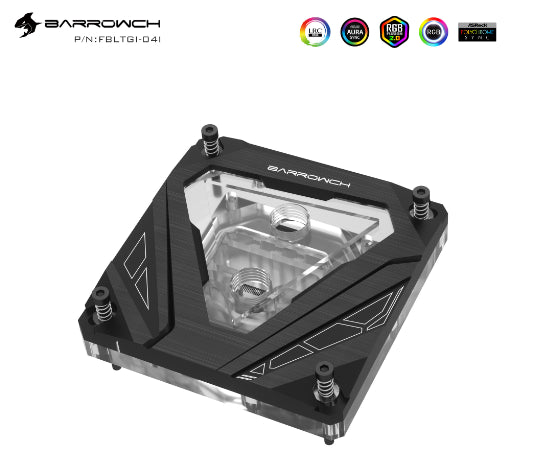 Barrowch M series CPU water block 115X 1200 X99/X299 radiator FBLTGI-04N-Black