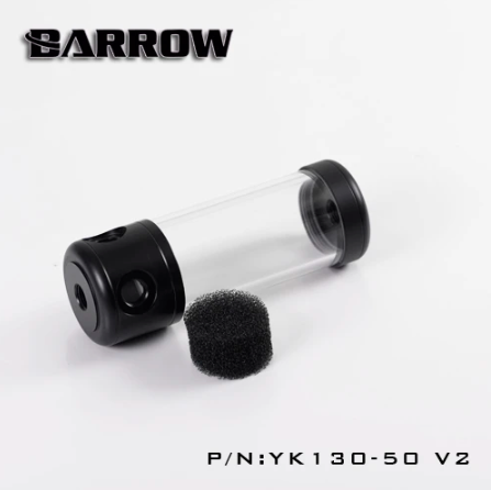 Barrow YK130-50 V2 Reservoir (DIA:50MM, TL:130MM)transparent tube body