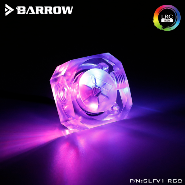 Barrow New RGB LRC2.0 version Flow Indicator for computer water cooling