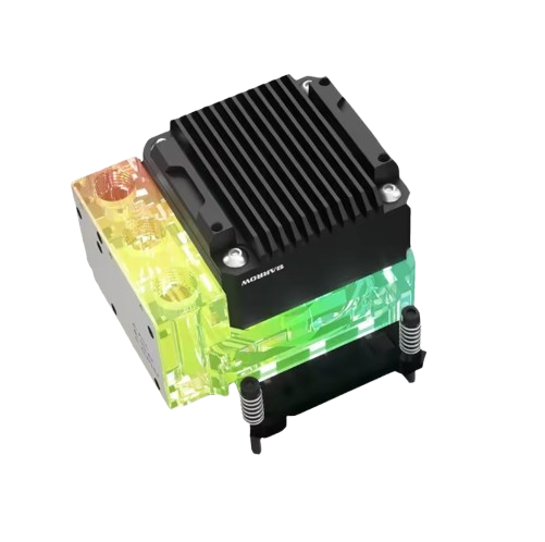 Barrow 1700 CPU Block Pump Combo 17W PWM Pump For Intel 1200 AMD AM5 AM4,X99 X299 Platform, ITX Case Watercooler Kit -LTPRK-04