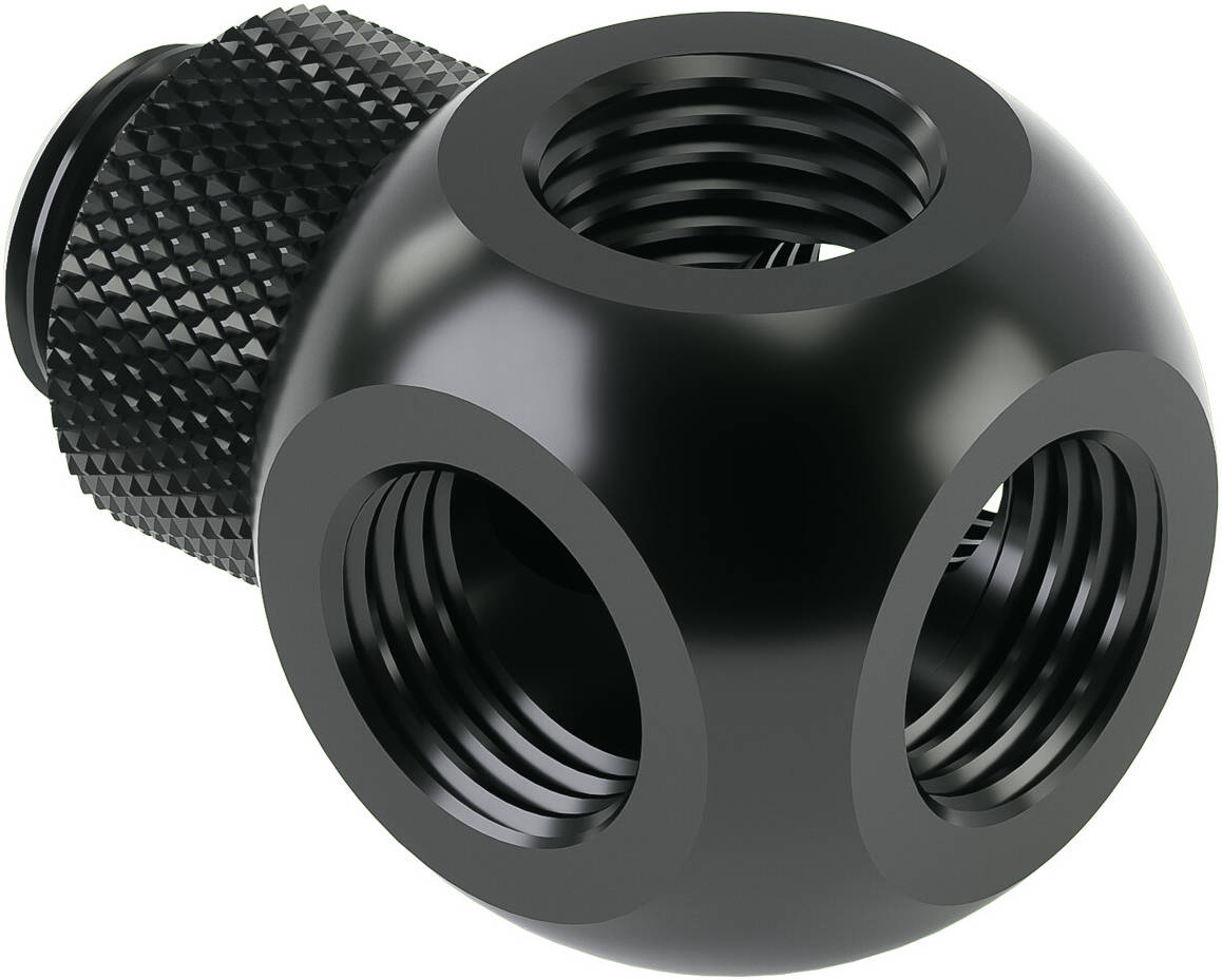 Rotary Metalic Cube Tee - 5Way - TX5T-A01