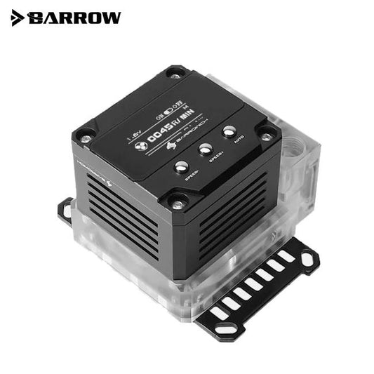 Barrowch AMD CPU water block integrated pump and reservoir
