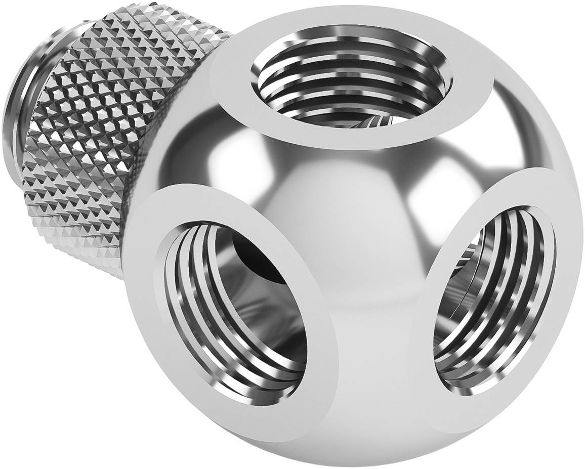 Rotary Metalic Cube Tee - 5Way - TX5T-A01