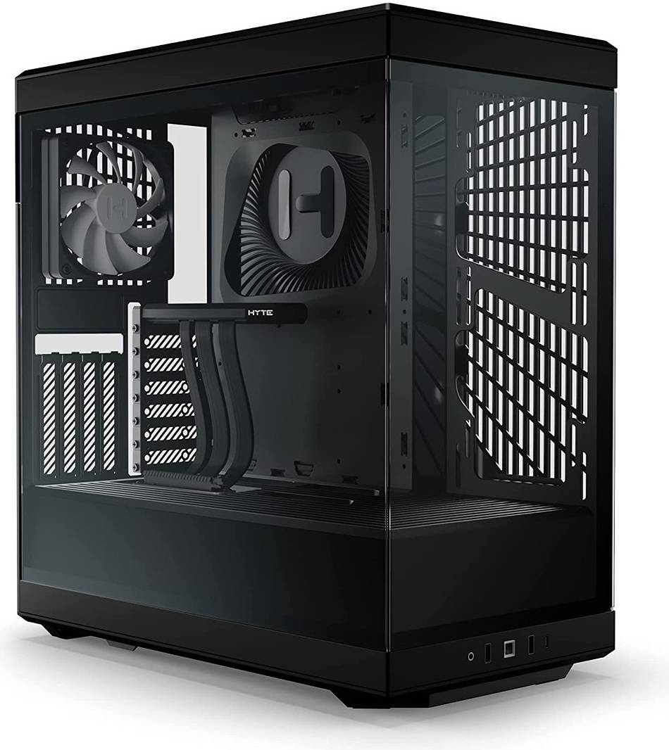 HYTE Y40- Black & Black