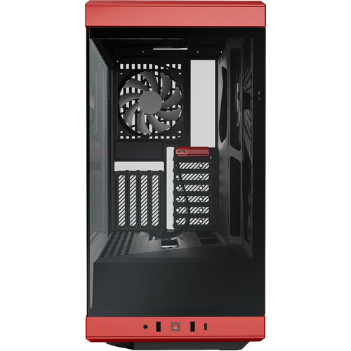 HYTE Y40- Black & Red