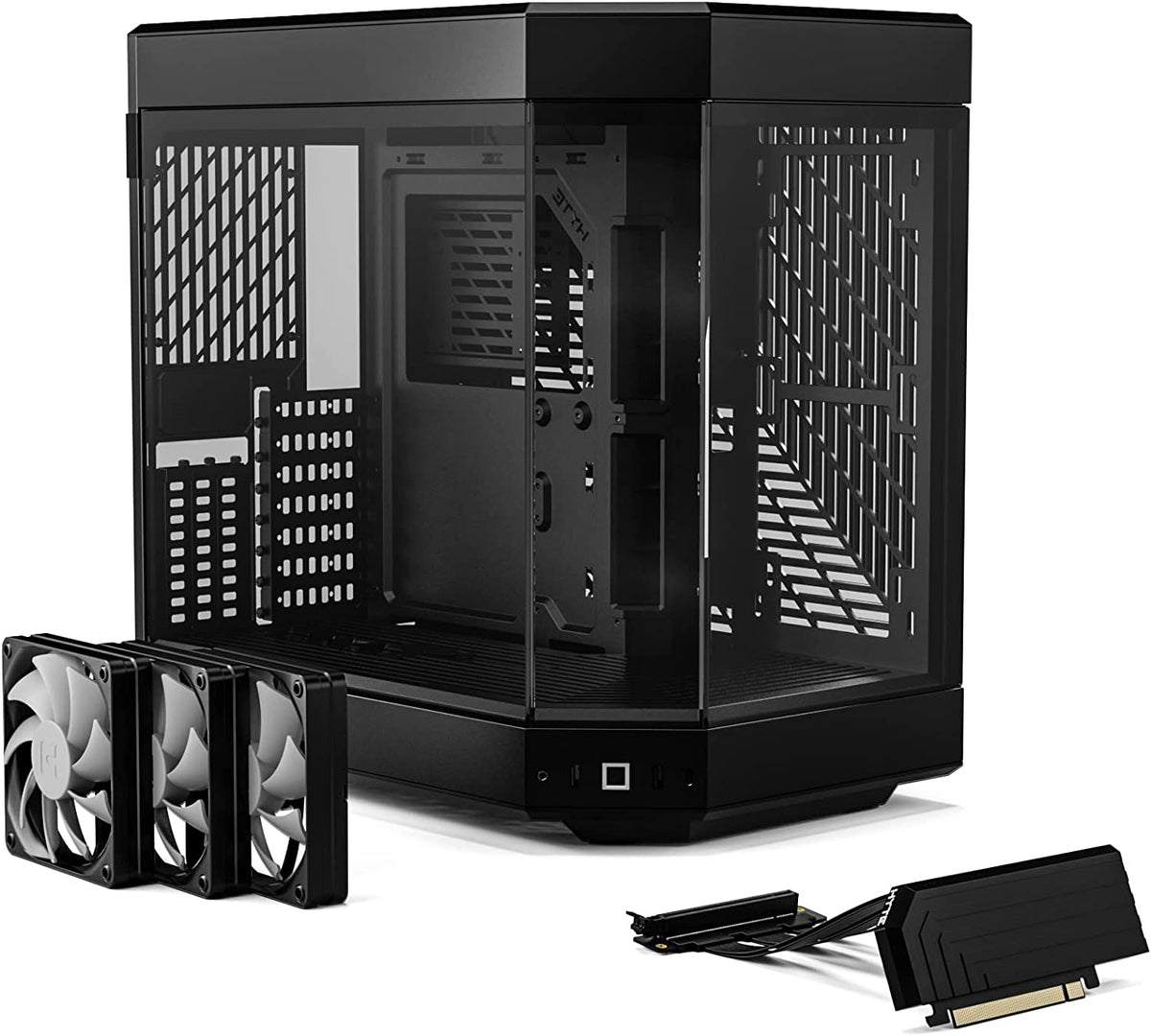 HYTE Y60- Black & Black