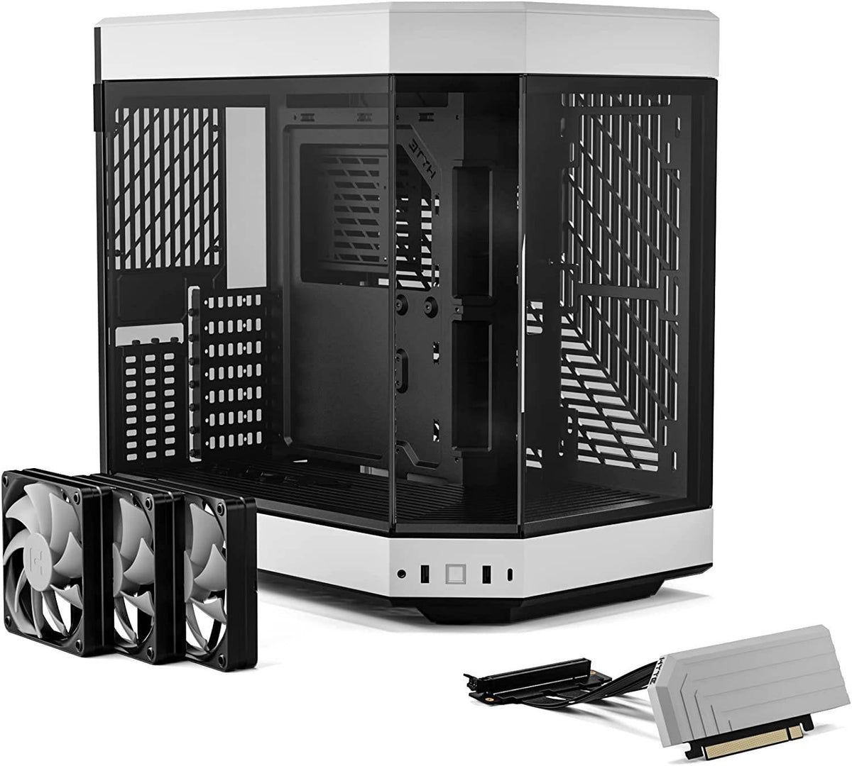 HYTE Y60- Black & White