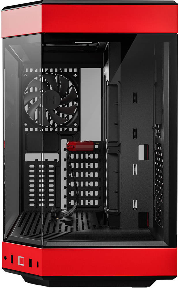 HYTE Y60- Black & Red