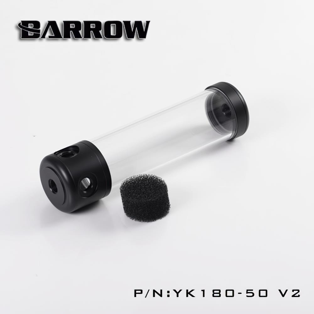 Barrow YK180-50 V2 Reservoir (DIA:50MM, TL:180MM)transparent tube body