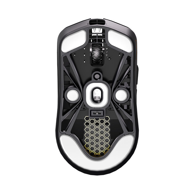 Lamzu MAYA X High-Performance Gaming Mouse 30,000 DPI PixArt 3950 Sensor, 8000Hz Polling Rate, Programmable Buttons, Wired & 2.4GHz Wireless, USB-C, Precise Optical, Charcoal Black | 6975637430213