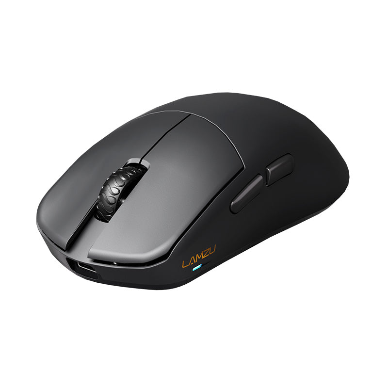 Lamzu MAYA X High-Performance Gaming Mouse 30,000 DPI PixArt 3950 Sensor, 8000Hz Polling Rate, Programmable Buttons, Wired & 2.4GHz Wireless, USB-C, Precise Optical, Charcoal Black | 6975637430213